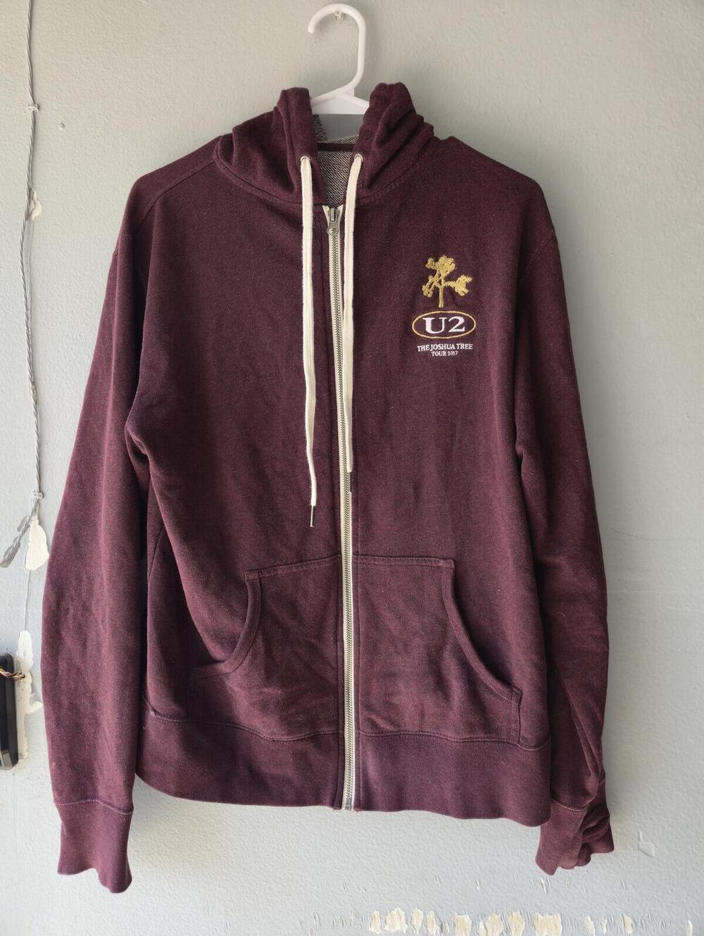 U2 The Joshua Tree Tour 2017 Zip-Up Hoodie